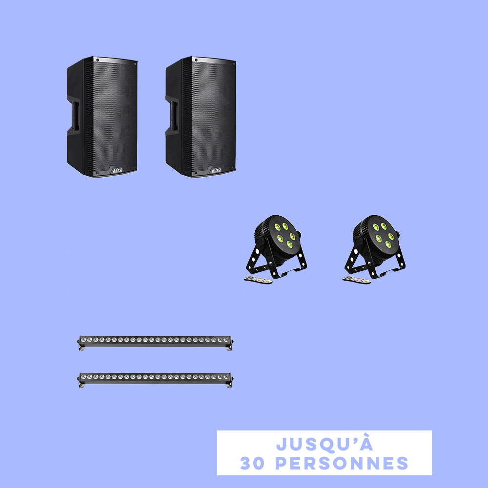 Pack jusqu'à 30 personnes